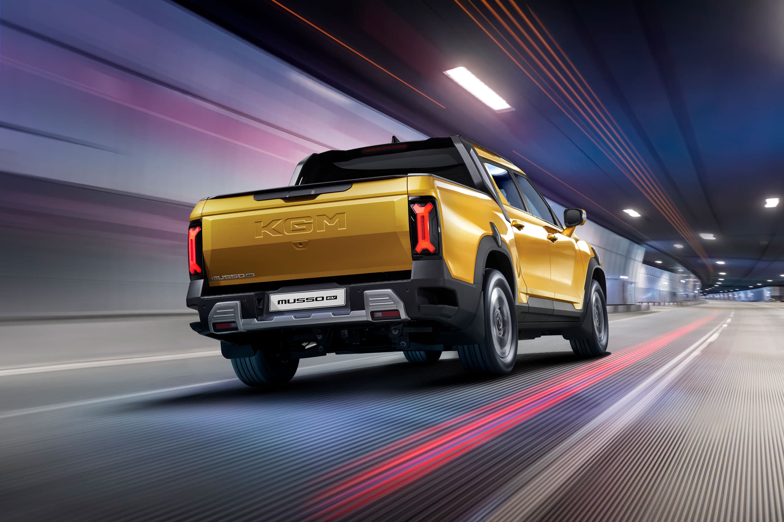 KGM Musso EV performance