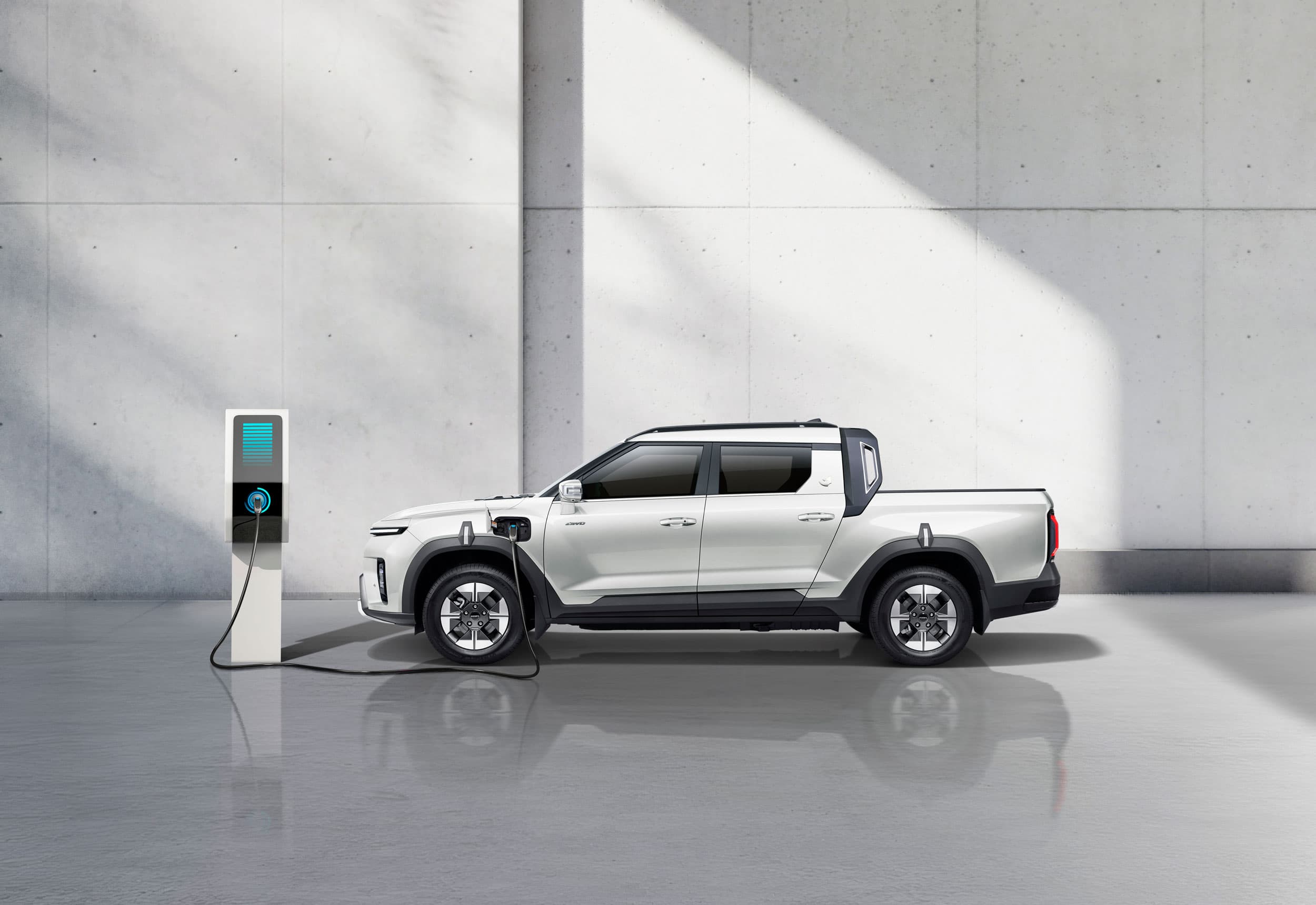 KGM Musso EV charging