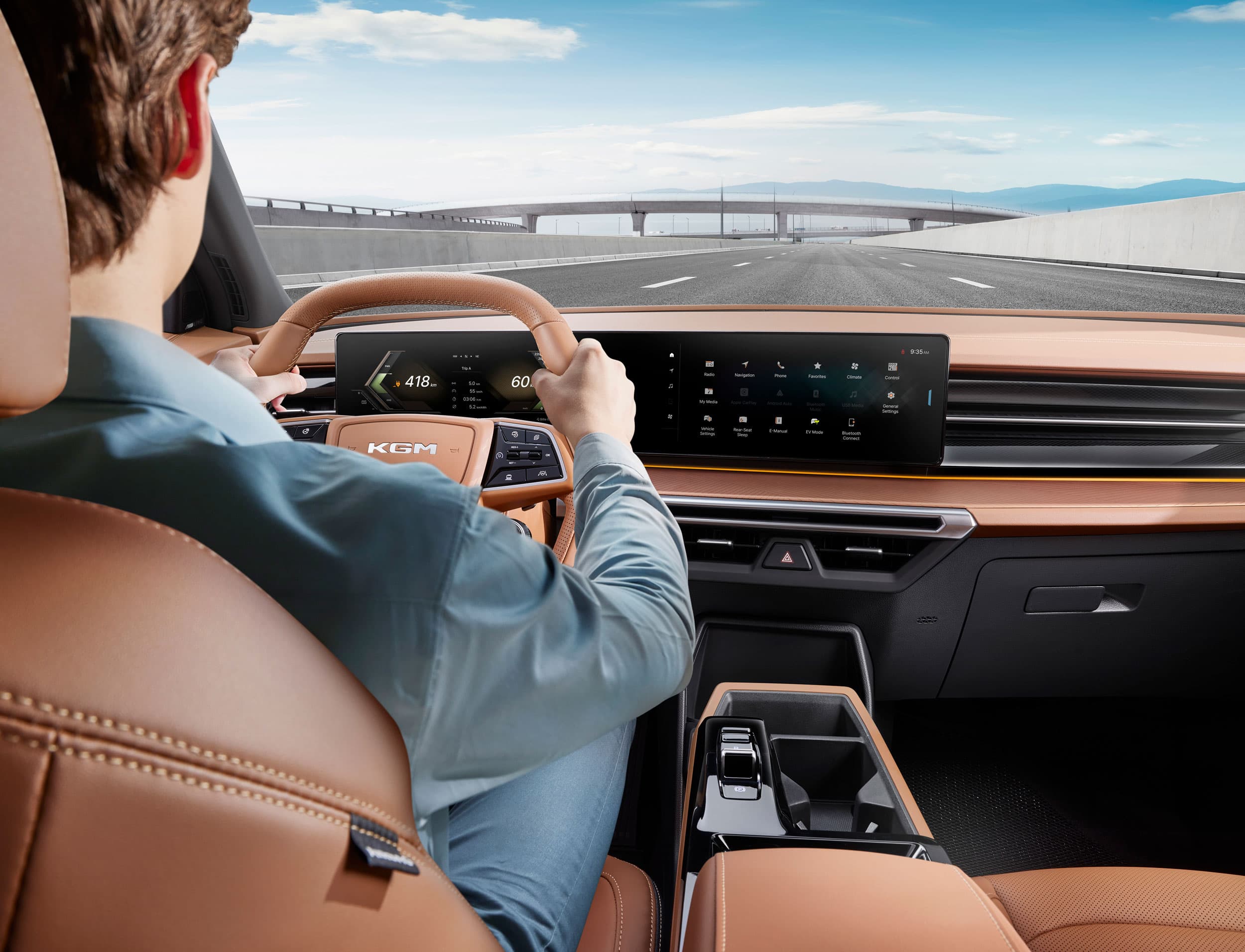 KGM Musso EV drive mode
